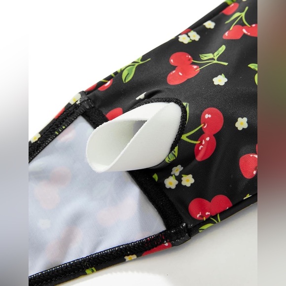 MOSHENGQI Women's Two Piece Swimsuit Strappy High Waisted High Cut Bathing Suit - Picture 4 of 4